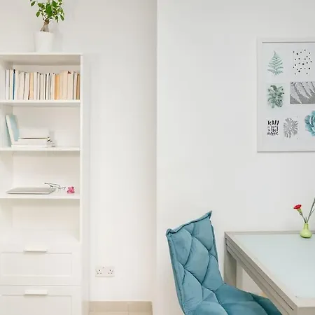 Cozy 1bdr Penthouse In Gzira! Near Front And Wifi *